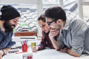 engaged millennials at work