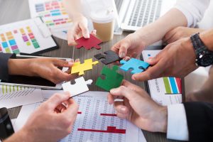 HR teams communications strategy puzzle