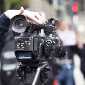 camera set for recording