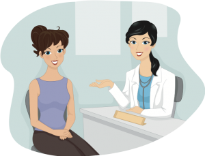 animated doctor patient conversation